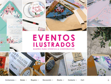 Tablet Screenshot of eventosilustrados.com